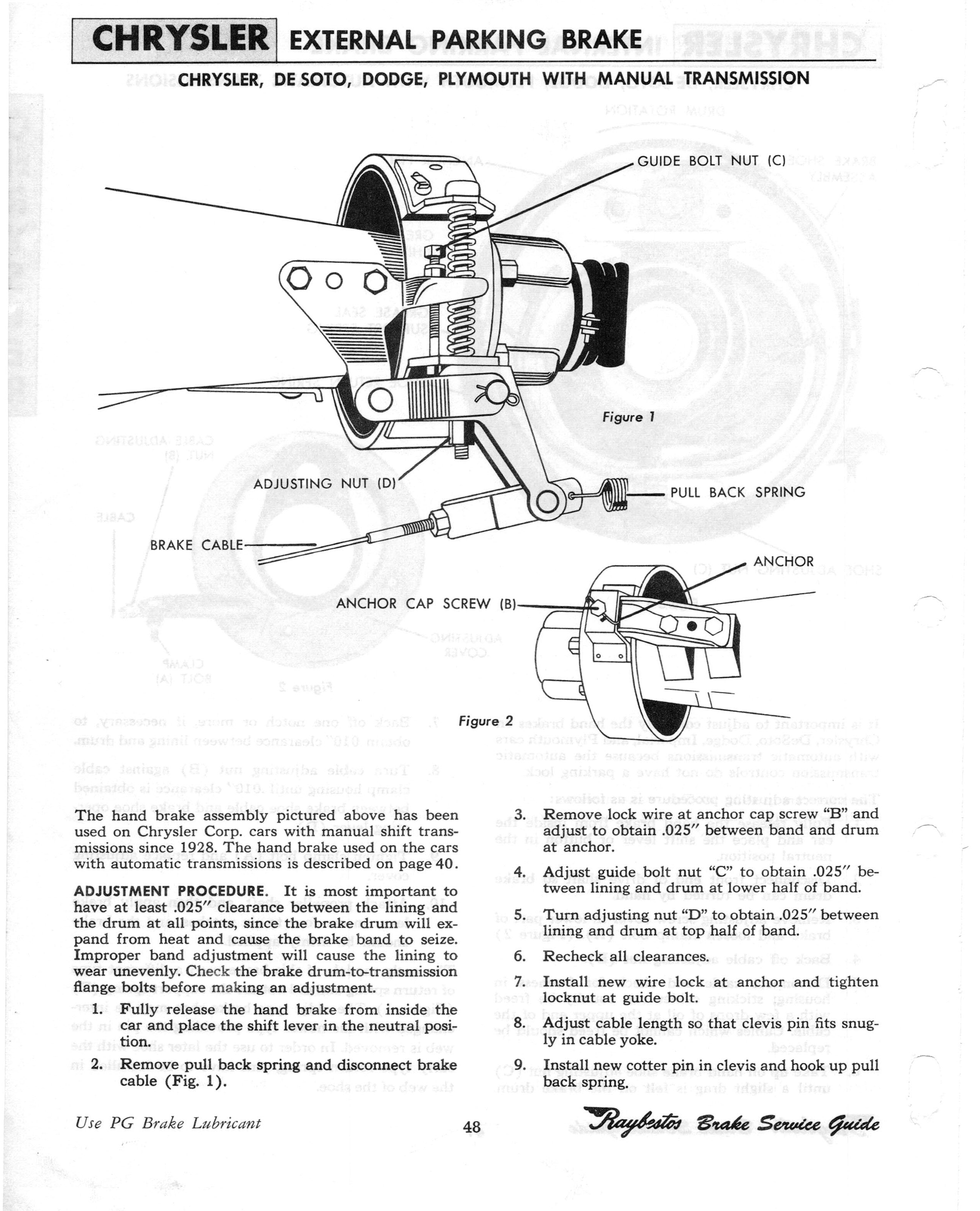 19401961 Brake Service Guide by Raybestos page 50 of 76